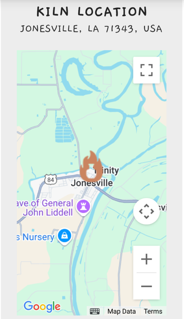 B.C. Natureware Kilnshare Map
